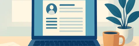 Digitales CV erstellen