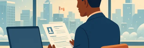 Canada job application resume